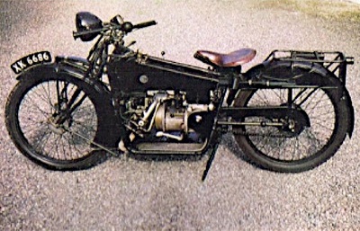 An early racing 398cc ABC twin