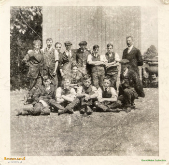 A.B.C. Staff in Hersham during 1916